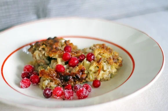 Guinness-oluessa haudutettu kaalilaatikko