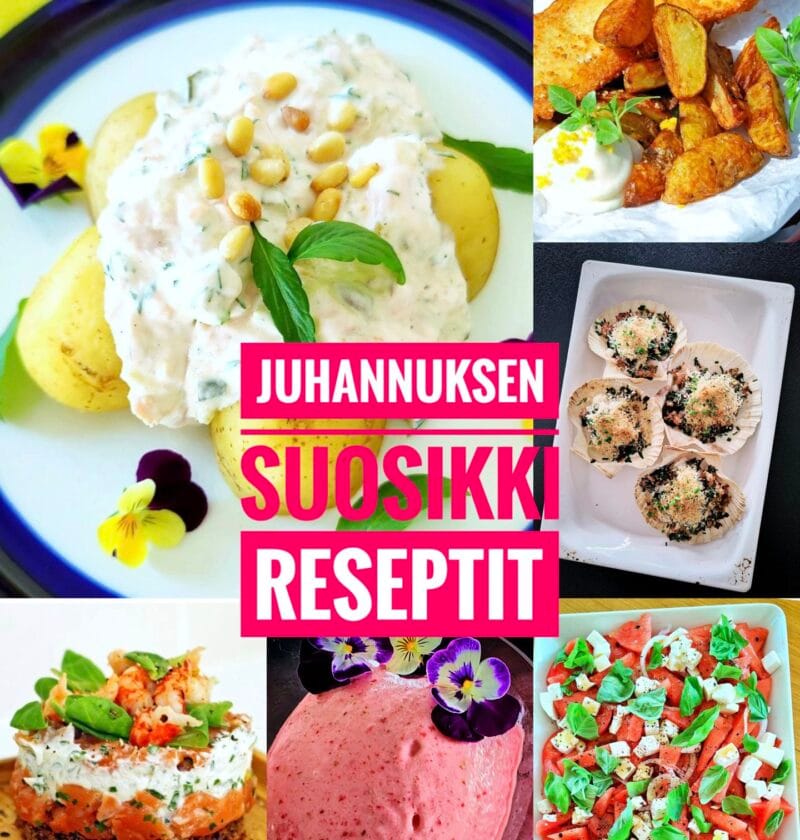 Juhannuksen suosikkireseptit